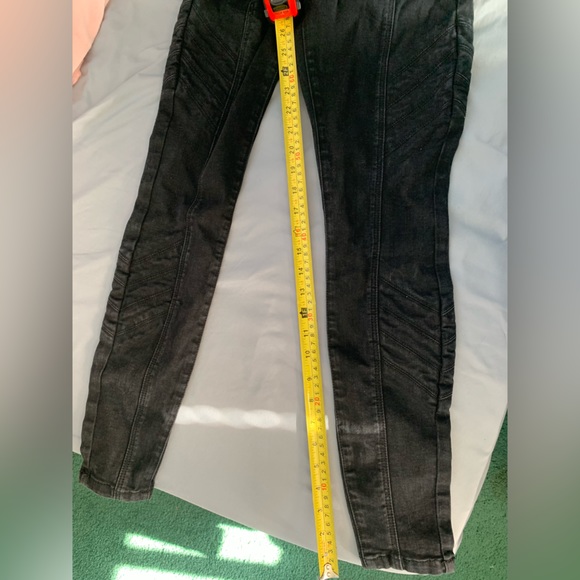 Y2k Bebe black heartbreaker skinny jeans - Picture 4 of 10